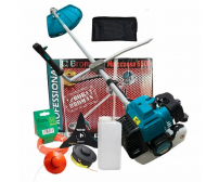 Motocoasa Broman Profesional 6000+, 5200 CC, 2,3 CP, 6000 RPM, cu 7 accesorii incluse